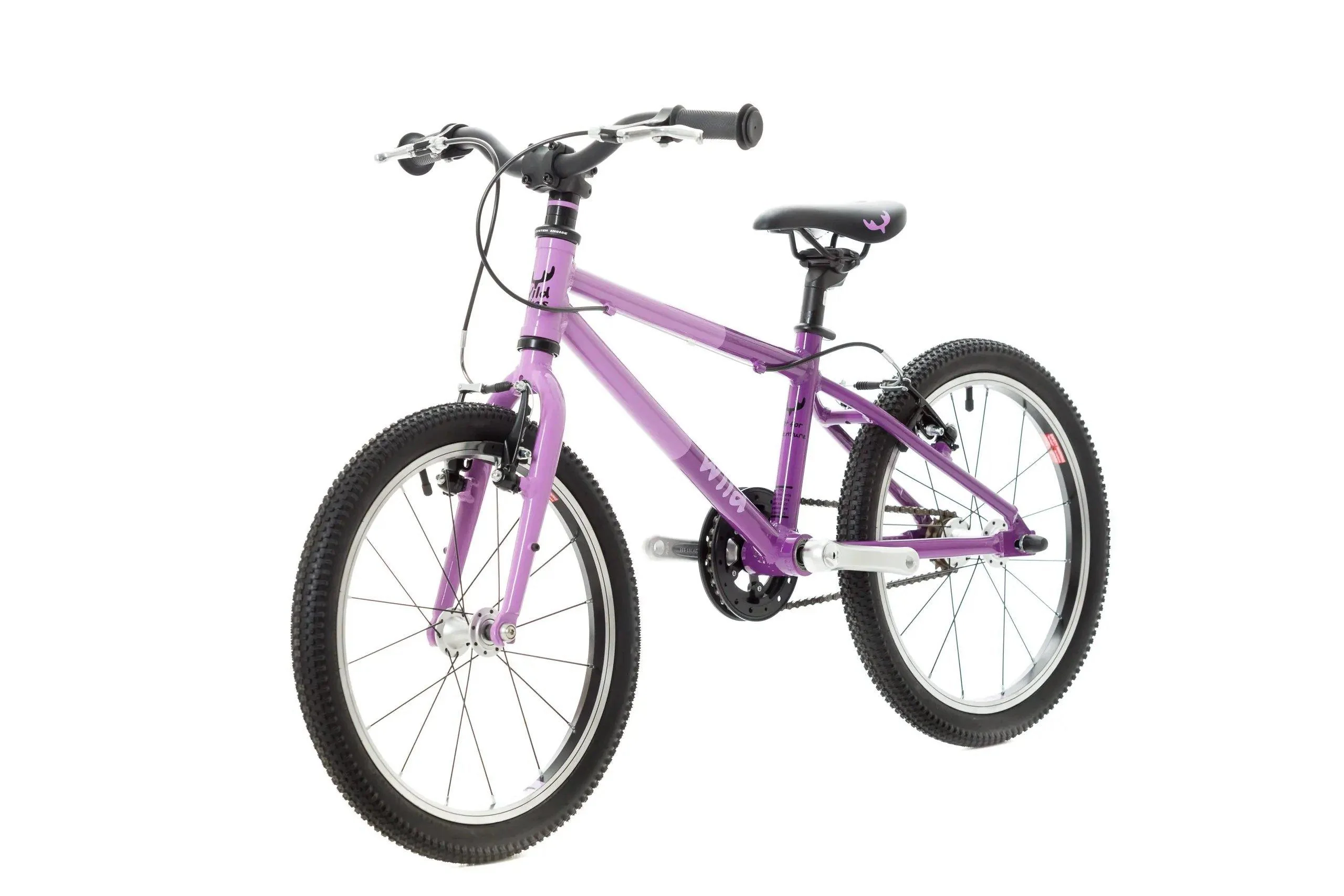 Wild 18 Kids' Bike - Purple - Image 2