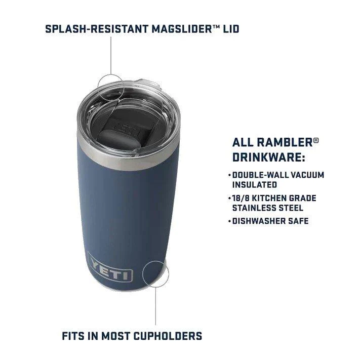 Rambler 10oz Tumbler - Orange - Image 5