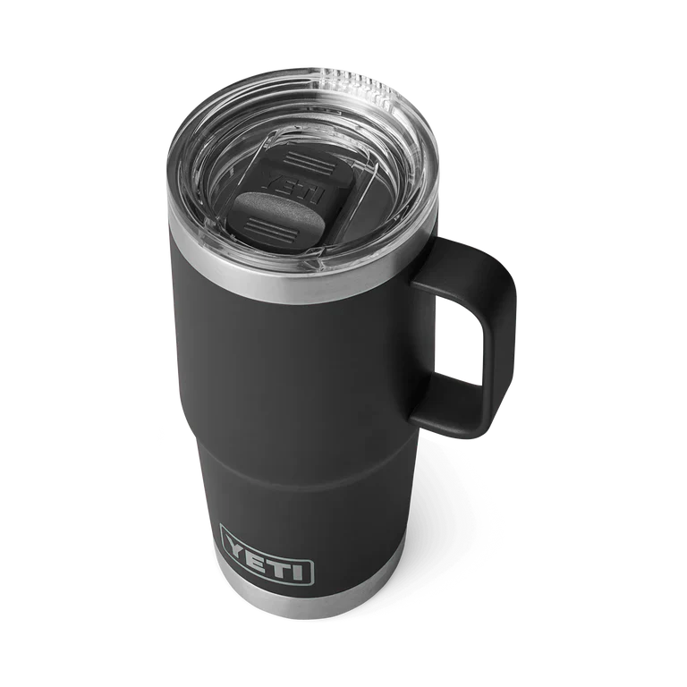 Yeti Rambler 20oz Travel Mug - Black - Image 3