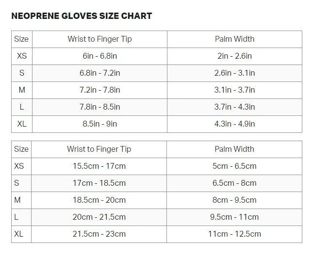 Neoprene Heat Tech Swim Gloves - Black - Image 7
