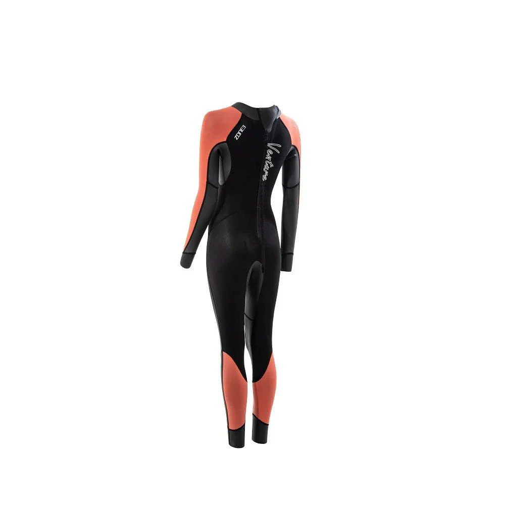 Women's Venture Wetsuit - Black - Image 2